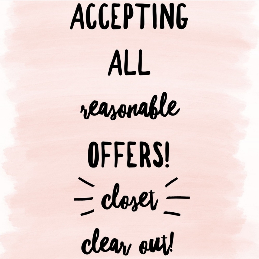 Closet Clean Out!